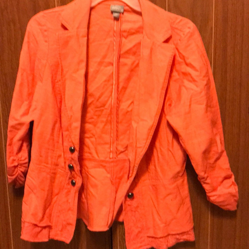 Coral blazer
